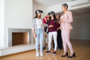 virtual reality tours showcasing modern homes and city views for real estate exploration in 2026