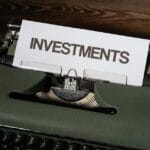 Diversified investing strategies illustrated with a graph showing varied financial icons and symbols.